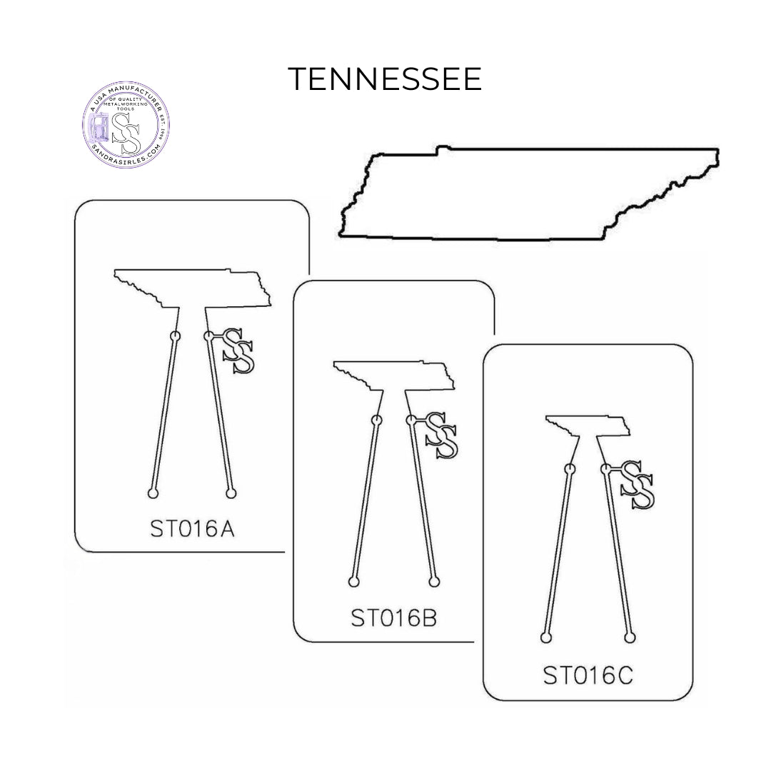 PANCAKE DIE ST016 STATE TENNESSEE